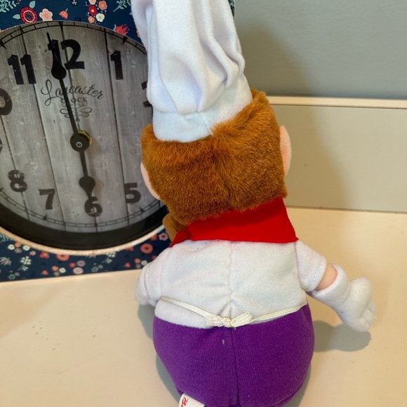 VINTAGE KEEBLER Elf Buckets Keebler Plush Toy 12" Beanie Kitchen Chef - Picture 5 of 6
